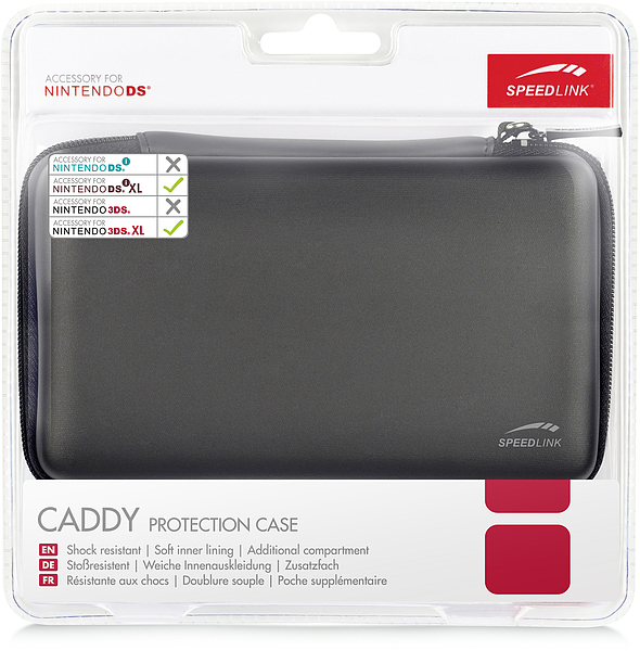 SPEEDLINK Caddy Protection Case, Nintendo DSi Tasche, Schwarz