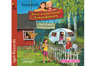 Anne Holt - Zwei kunterbunte Freundinnen 01: Das Chaos wohnt nebenan  - (CD)