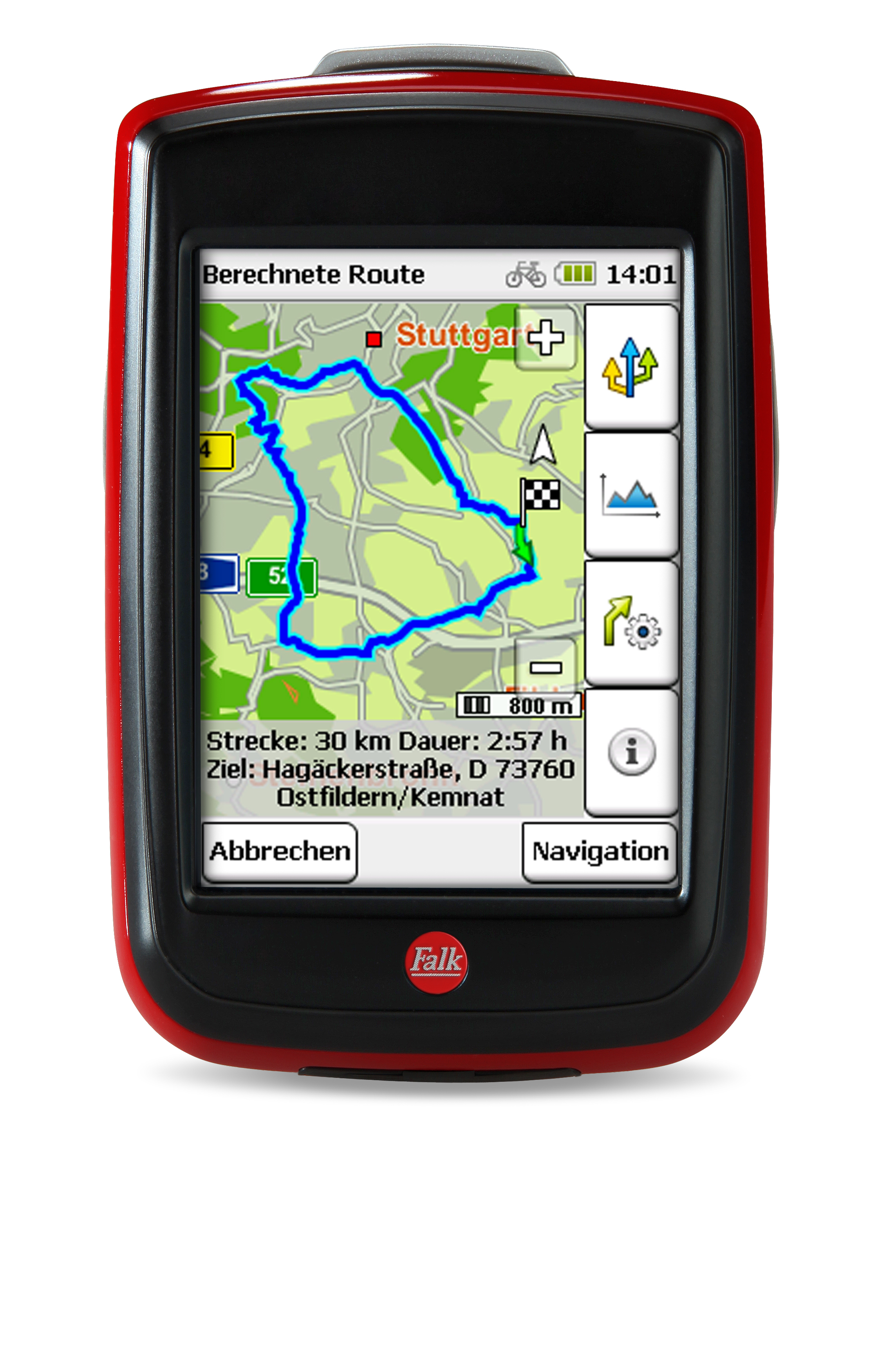 FALK 1675280000 IBEX 32 Deutschland Fahrrad, Wandern, Geocaching