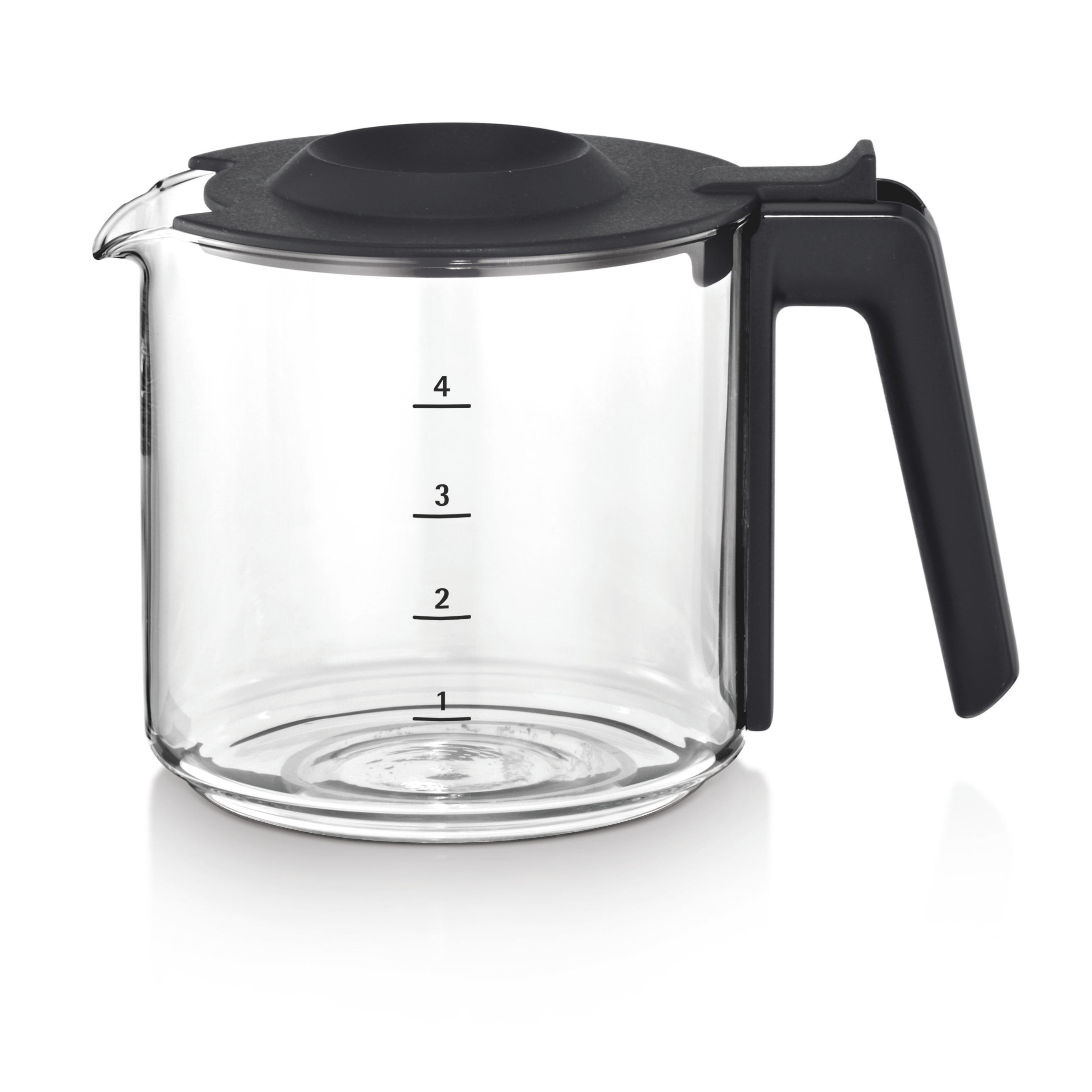 WMF 04.1214.0011 Küchenminis Kaffeemaschine Cromargan® matt/Schwarz