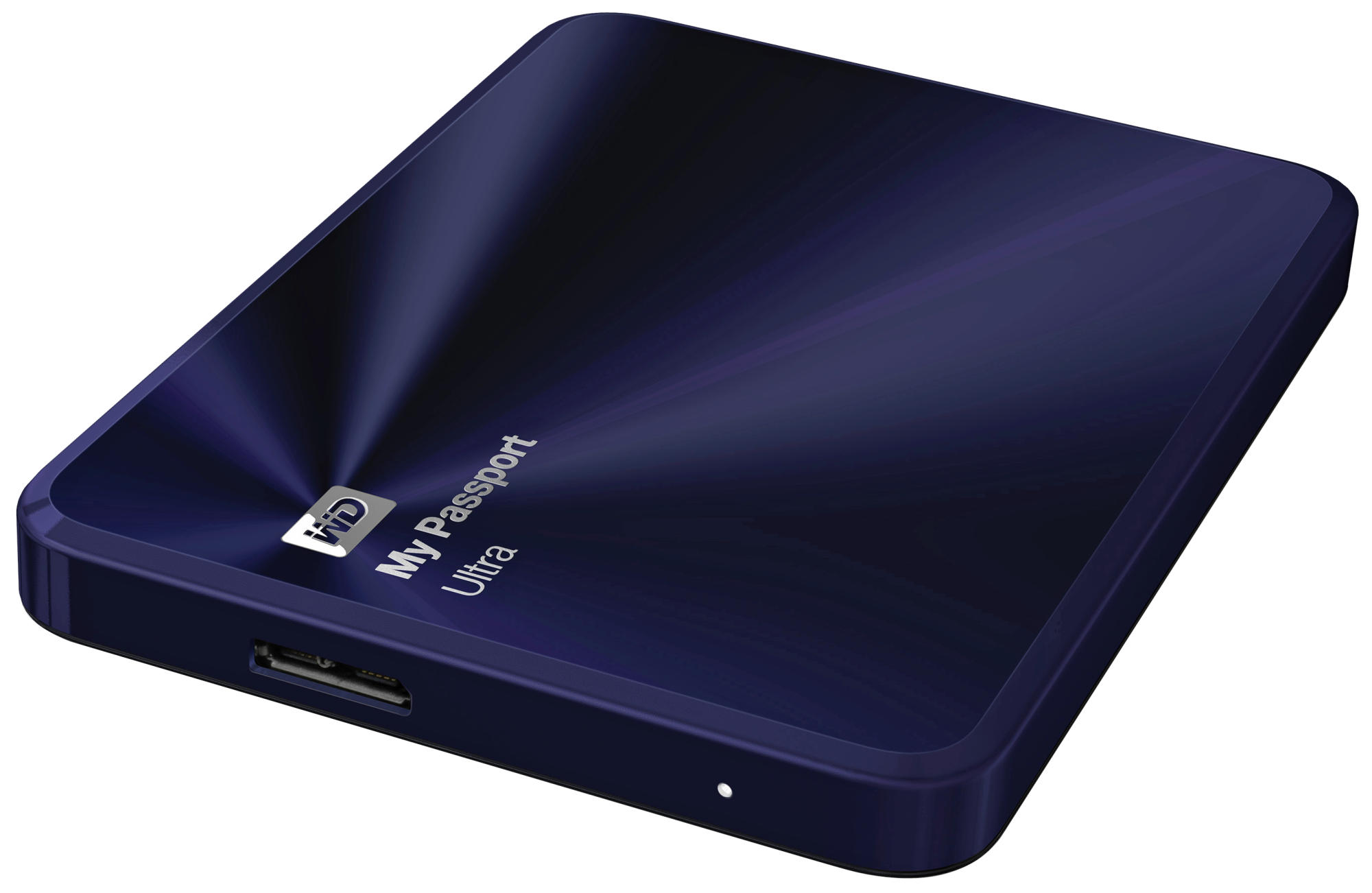 Disco duro 2TB - WD My Passport Ultra Metal azul, USB 3.0, 2.5 pulgadas