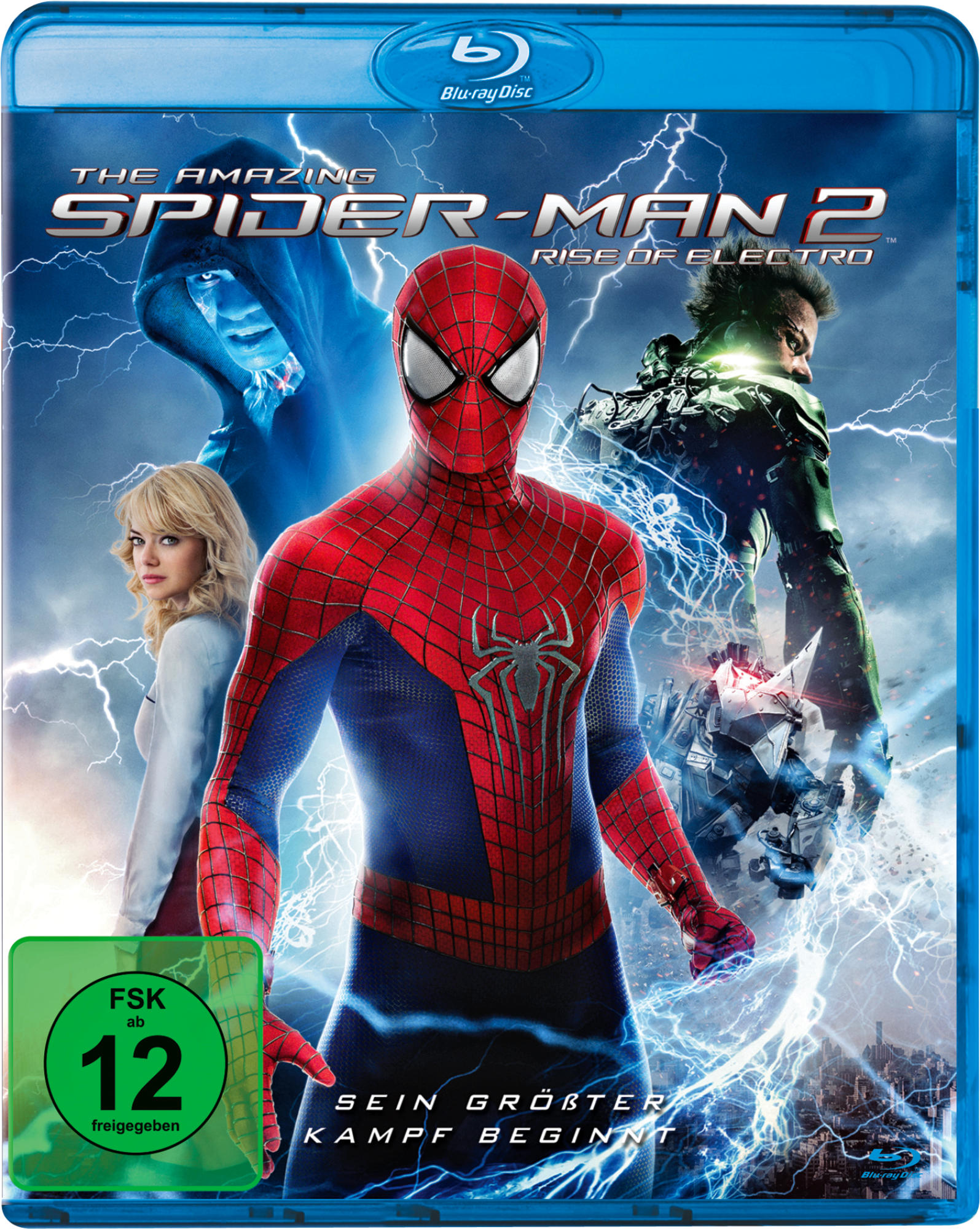 The Amazing Spider-Man 2: Rise Electro Blu-ray of
