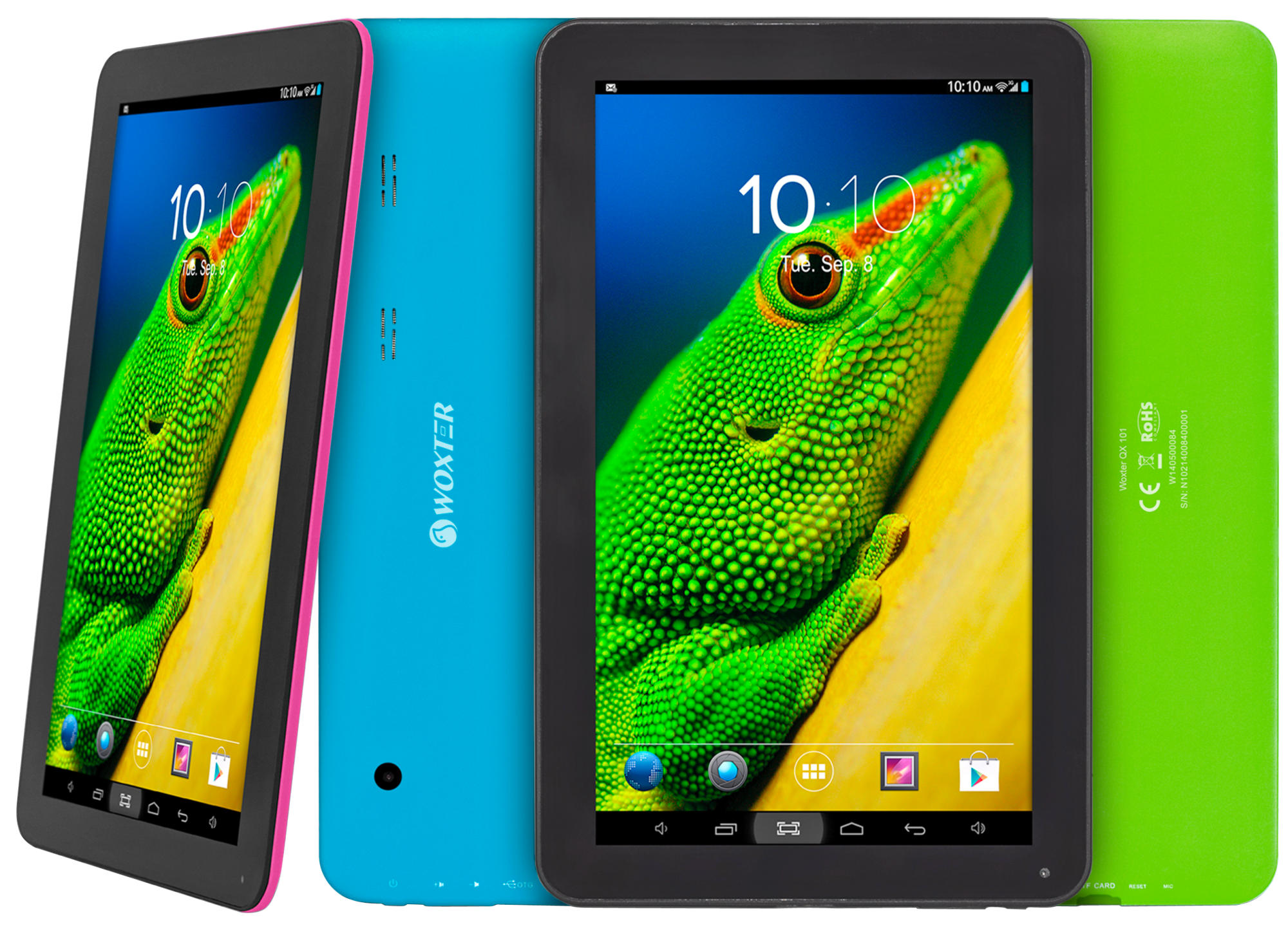 Tablet - Woxter Qx102 AzulDe 10.1 Pulgadas Ips, 16Gb Y 2 Cámaras