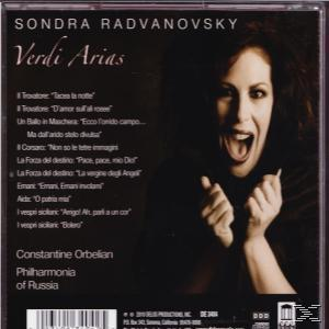 Sondra Radvanovsky - Verdi Arias  - (CD)