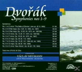 Cpo, Neumann/Tschechische Philharmonie - Sinfonien 1-9  - (CD)