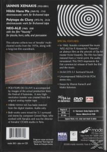 XENAKIS, IANNIS / PAPE, GERARD - Electronic Music 2  - (DVD)