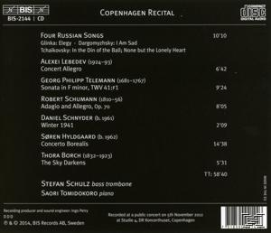 Saori Tomidokoro, Stefan Schulz - Copenhagen Recital  - (CD)