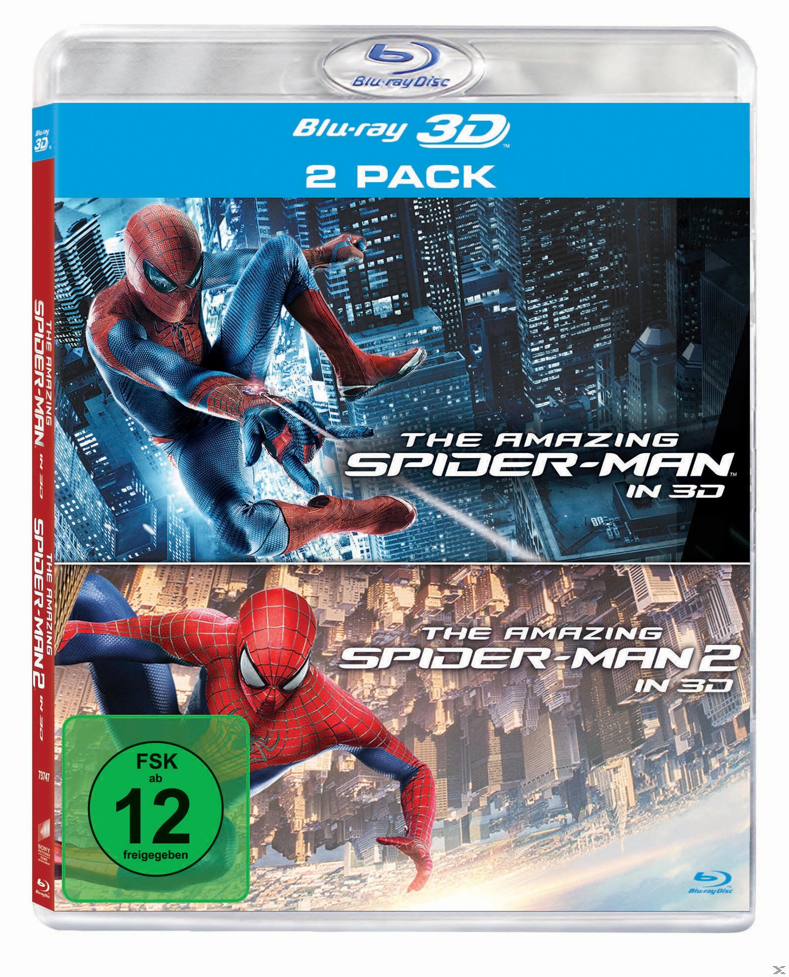 The Amazing Spider-Man , The Amazing Spider-Man 2: Rise of Electro (3D + 2D) 3D Blu-ray