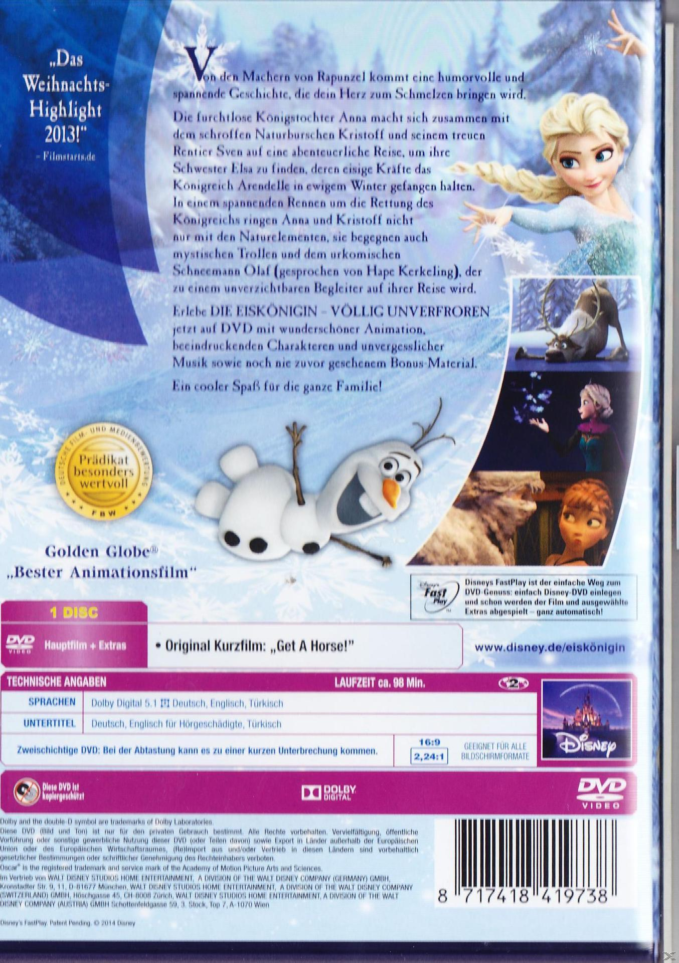 Die Eiskönigin - Völlig Unverfroren DVD