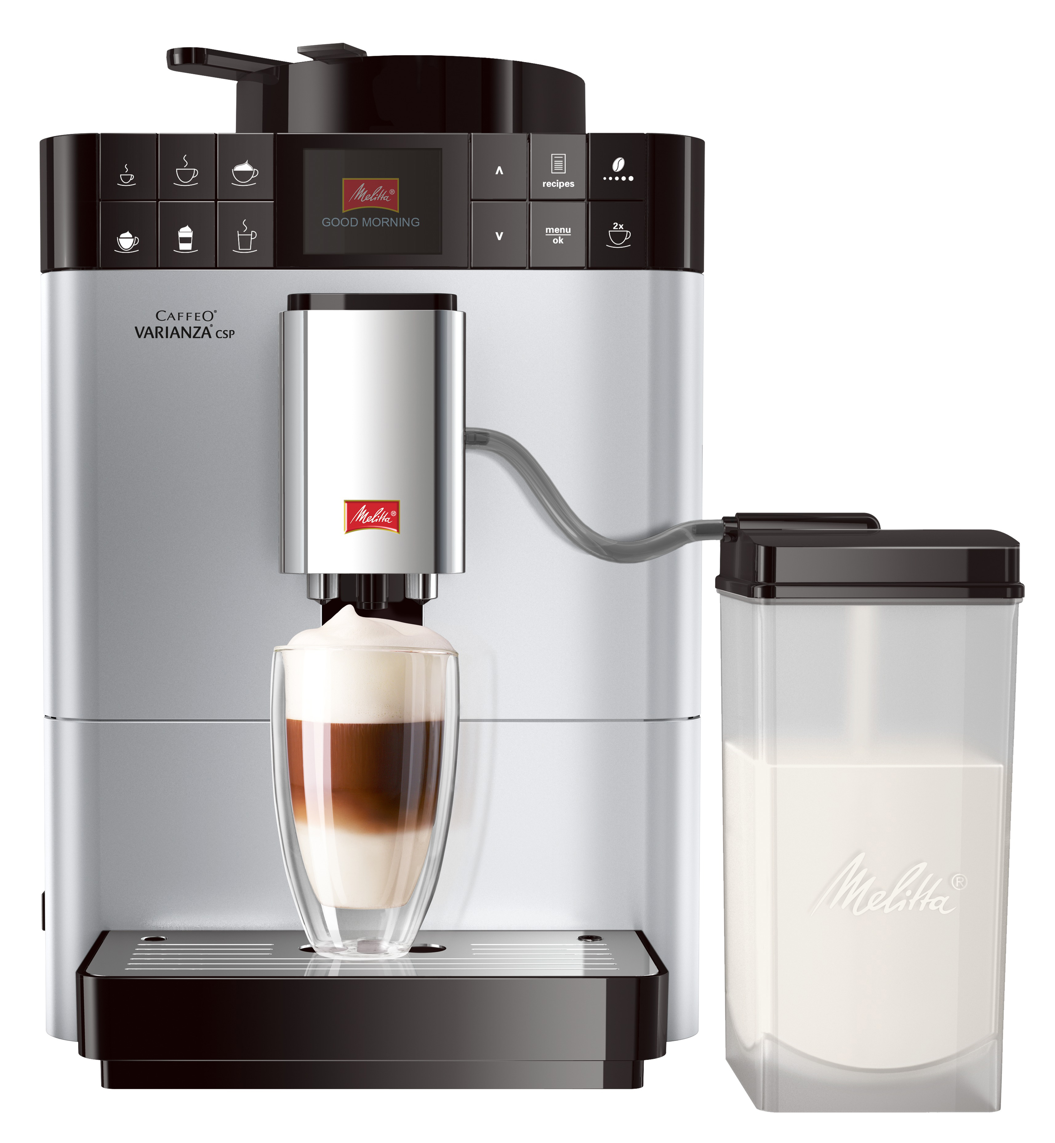MELITTA F 57/0-101 Caffeo Varianza Kaffeevollautomat Silber