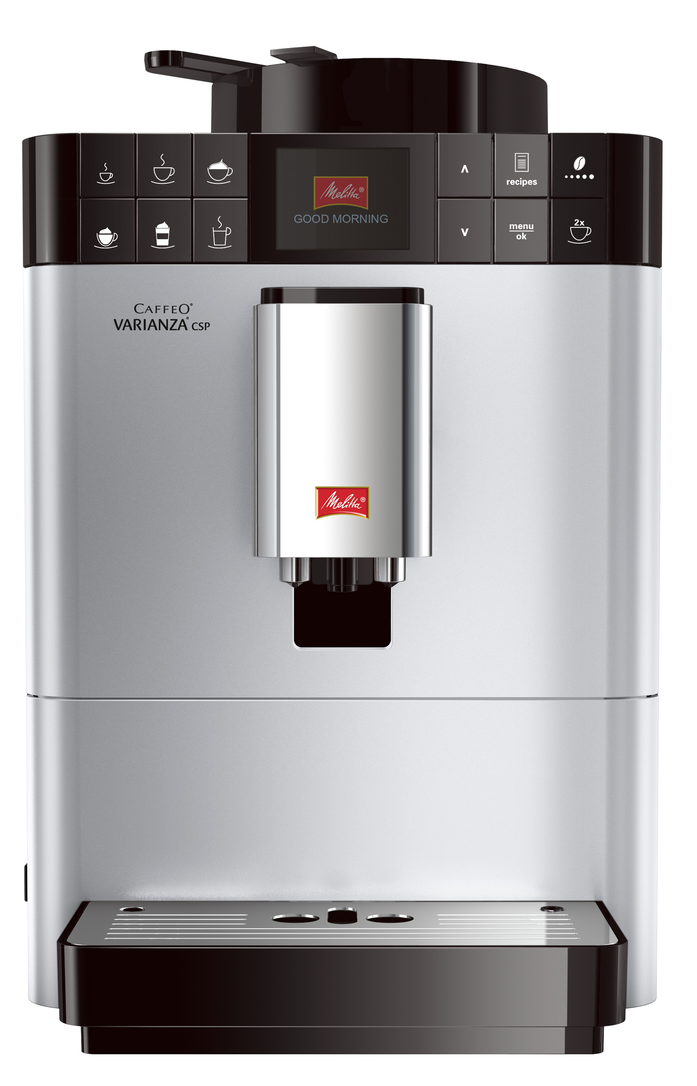 MELITTA F 57/0-101 Caffeo Varianza Kaffeevollautomat Silber