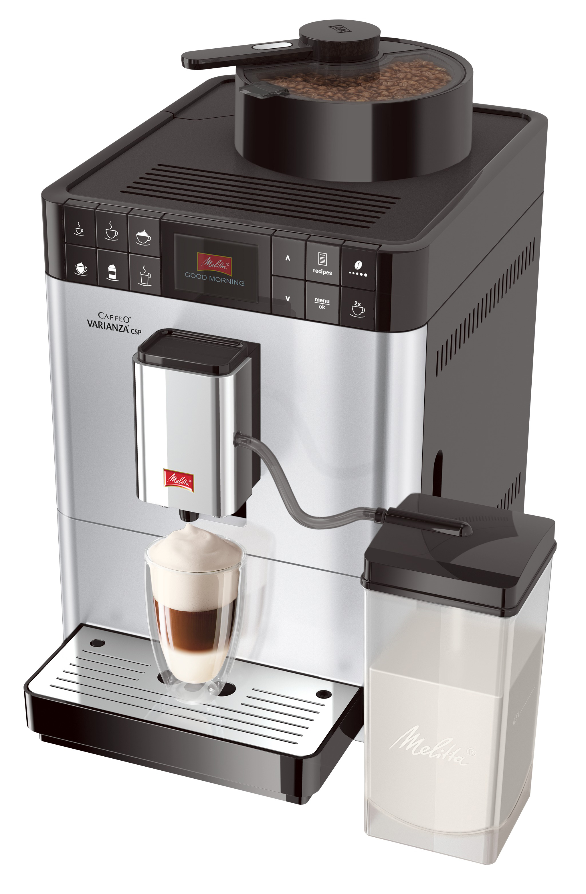 MELITTA F 57/0-101 Caffeo Varianza Kaffeevollautomat Silber