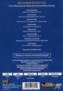 Alexander Gavrylyuk - Alexander Gavrylyuk Live  - (DVD)