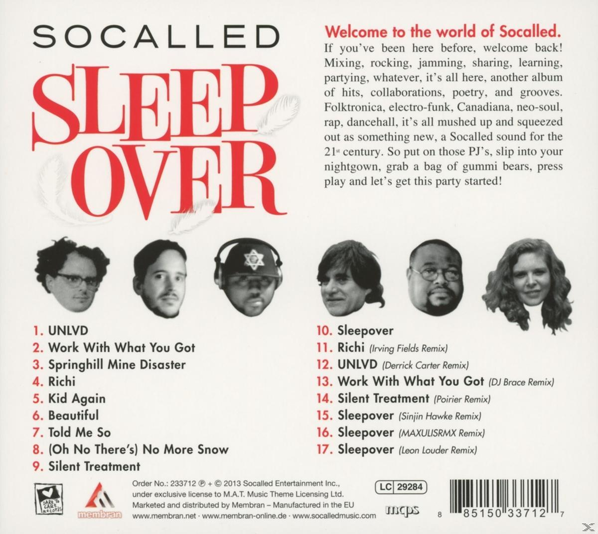 Socalled - Sleepover  - (CD)