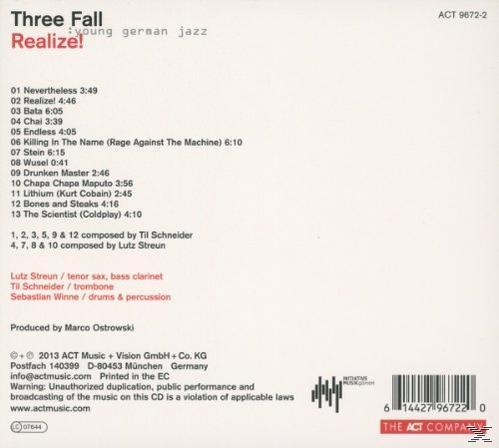 Three Fall - Realize!  - (CD)