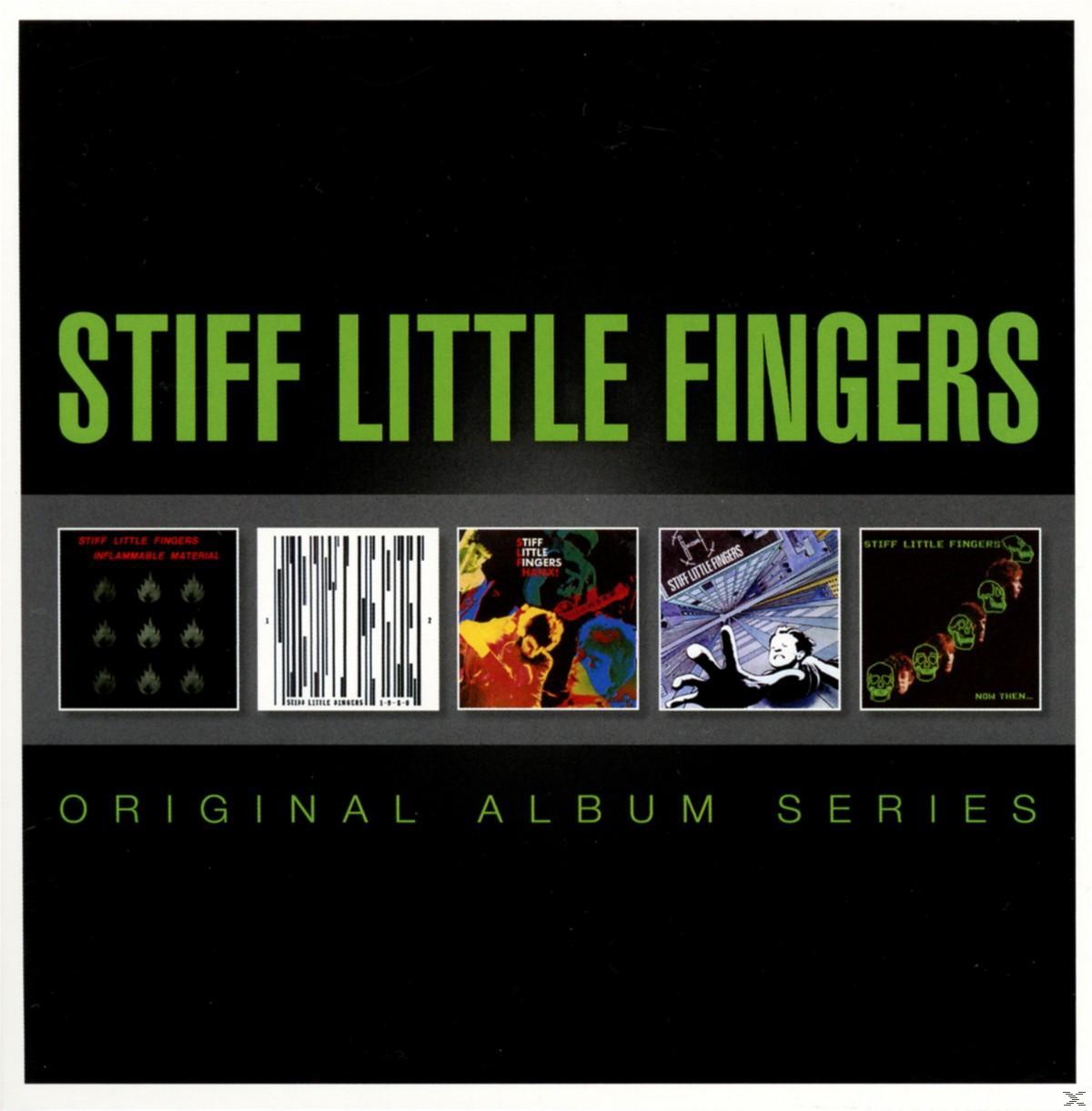 Albumcover für Stiff Little Fingers, mit mehreren Albumcovern.