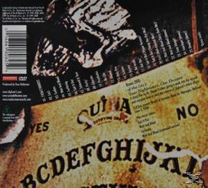 Rückseite einer DVD-Hülle mit Details zum Film. Die DVD-Hülle hat einen dunklen Hintergrund und Text.