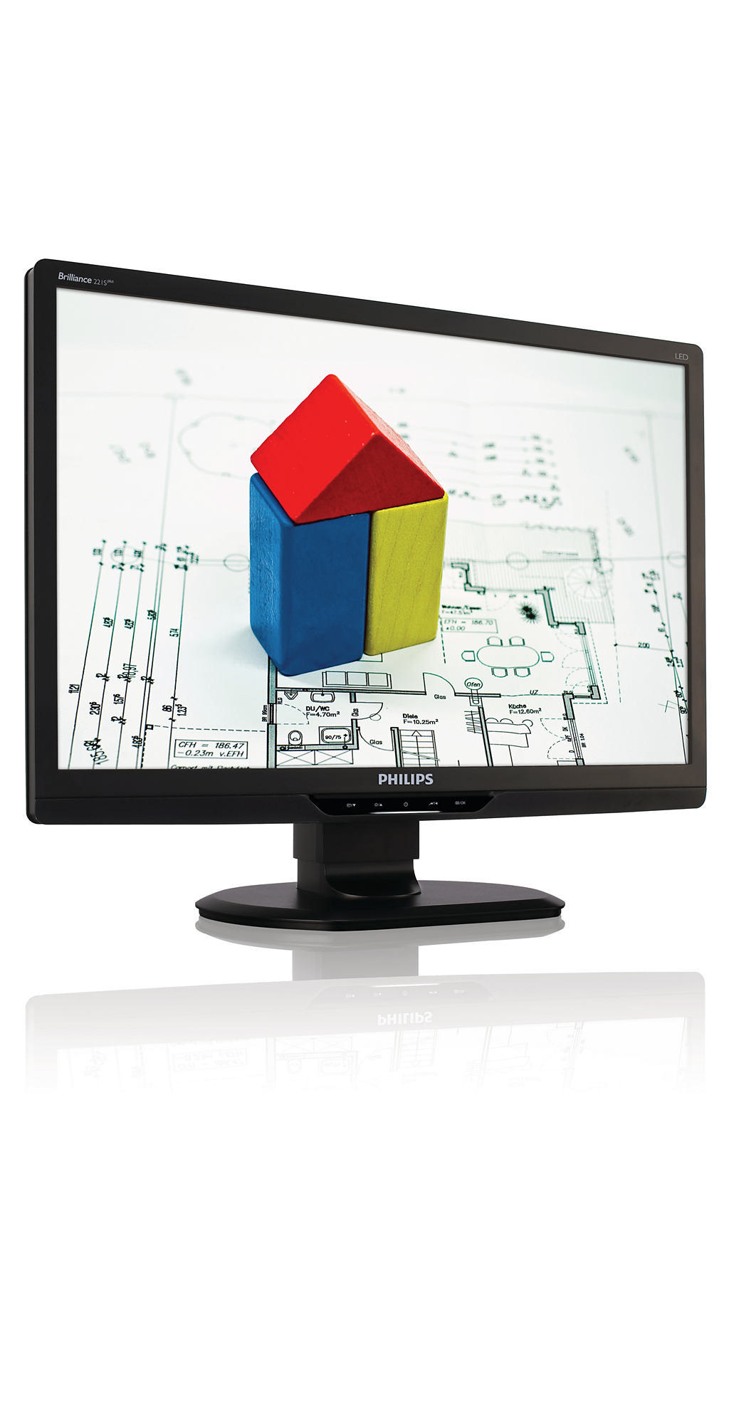 PHILIPS 221S3LCB.00 21,5 inç LED Monitör