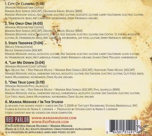 Manda Mosher - City Of Clowns  - (CD)