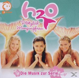 CD-Cover mit drei Frauen und Text auf Deutsch. Meerjungfrauen im Hintergrund.
