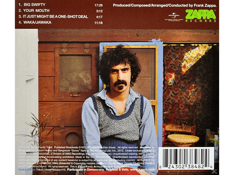 Thumbnail - Frank Zappa - Waka / Jawaka (CD)