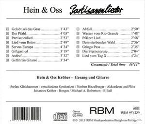 Hein & Oss - Partisanenlieder  - (CD)