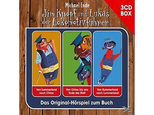 Michael Ende - Jim Knopf-3-Cd Hörspielbox  - (CD)