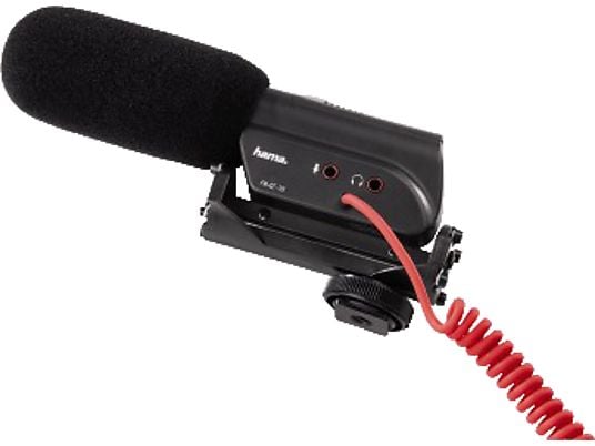 HAMA Microphone directionnel RMZ-18, Zoom - microphone directionnel (Noir)