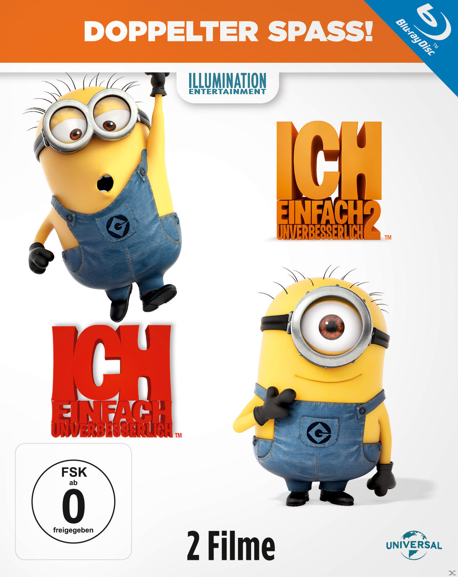 Ich - Einfach unverbesserlich 1 & 2 Blu-ray