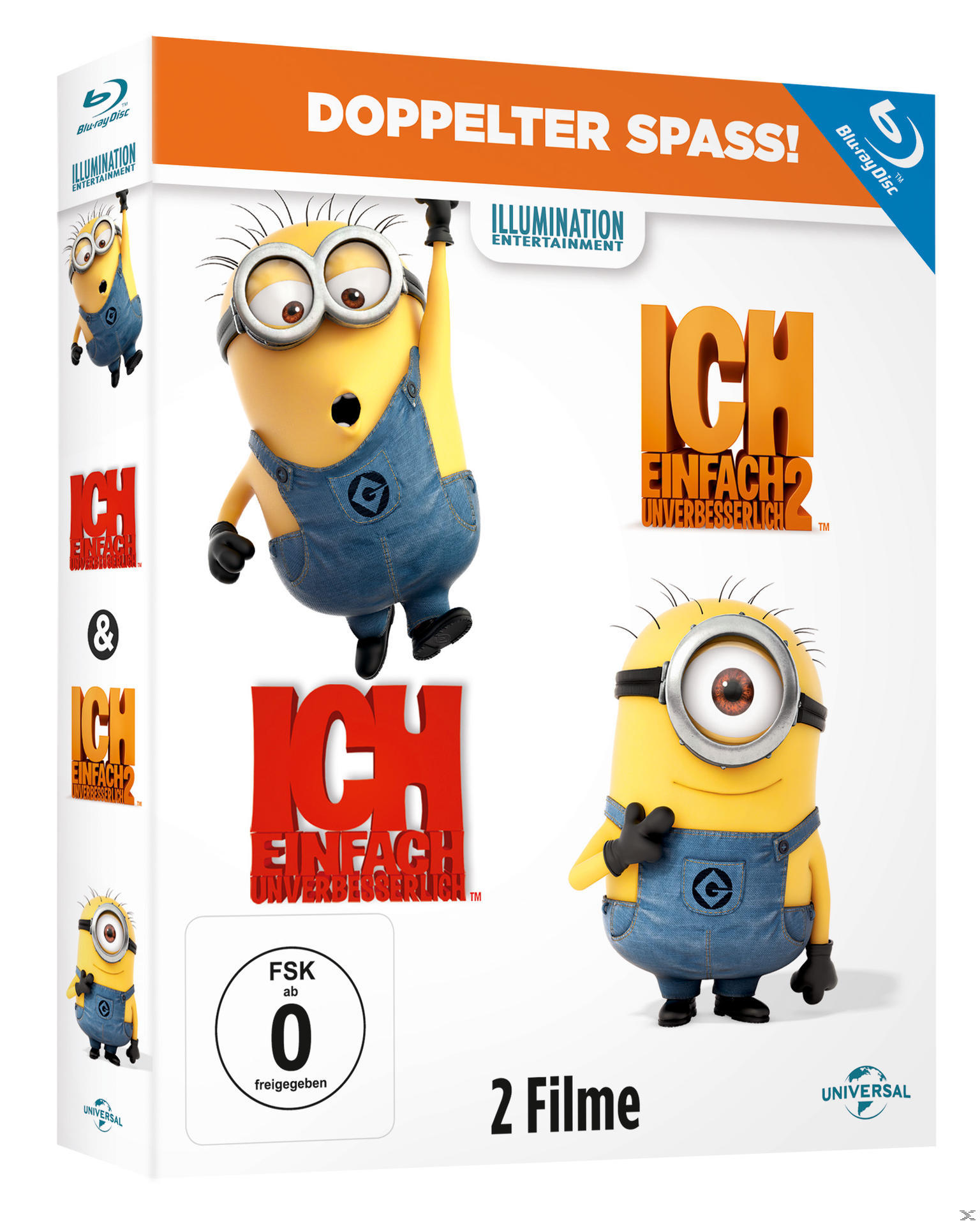 Ich - Einfach unverbesserlich 1 & 2 Blu-ray