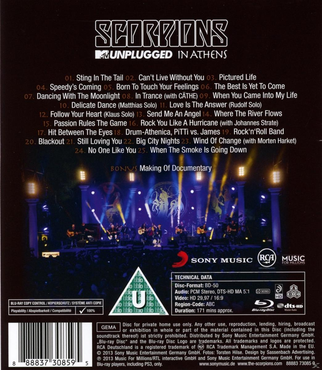 The Scorpions - MTV Unplugged  - (Blu-ray)