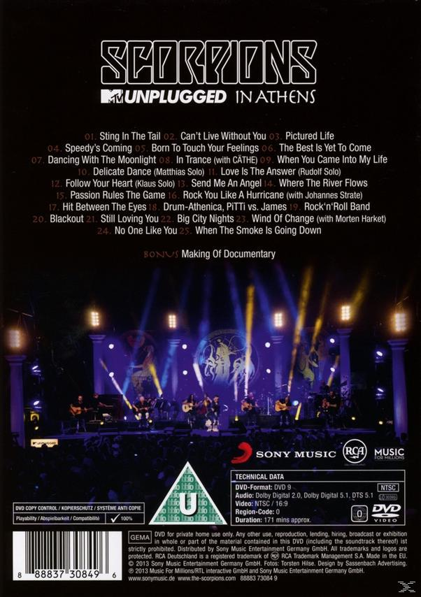 - Unplugged Scorpions - MTV (DVD)