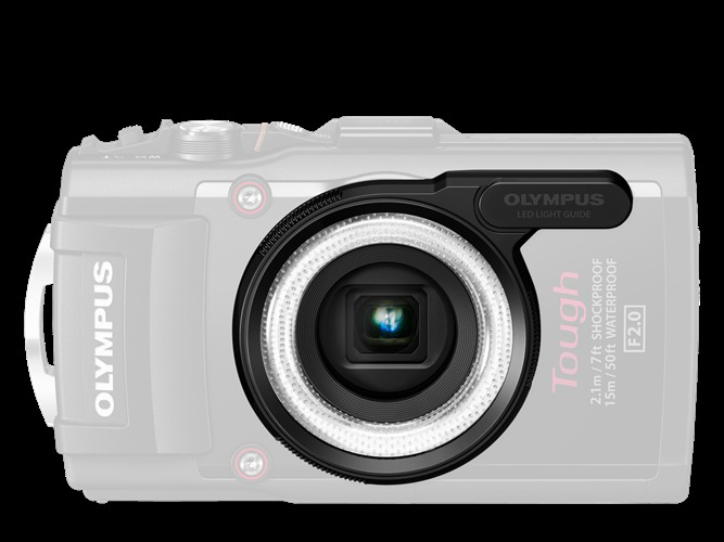 OLYMPUS LG-1 LED, Lichtleiteraufsatz, Schwarz