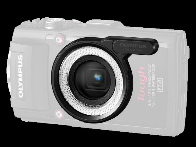 OLYMPUS LG-1 LED, Lichtleiteraufsatz, Schwarz