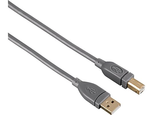 HAMA 00125220 - Cavo USB, 1.8 m, 480 Mbit/s, Grigio