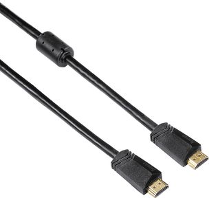 HAMA 125277 CABLE HDMI M/M 3.0M - HDMI Kabel, 3 m, 18 Gbit/s, Schwarz