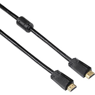 HAMA High Speed HDMI-Kabel, 3 m - Cavo HDMI, 3 m, 18 Gbps, Nero
