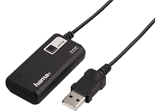 HAMA hama Bluetooth-Audio-Mittente "Twin" - Trasmettitore audio Bluetooth (Nero)