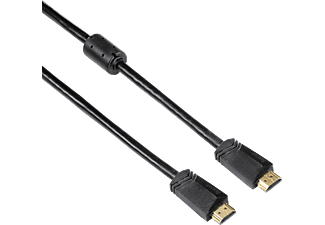 HAMA hama Cavo HDMI High Speed, 0.75 m - Cavo HDMI, 0.75 m, 18 Gbps, Nero