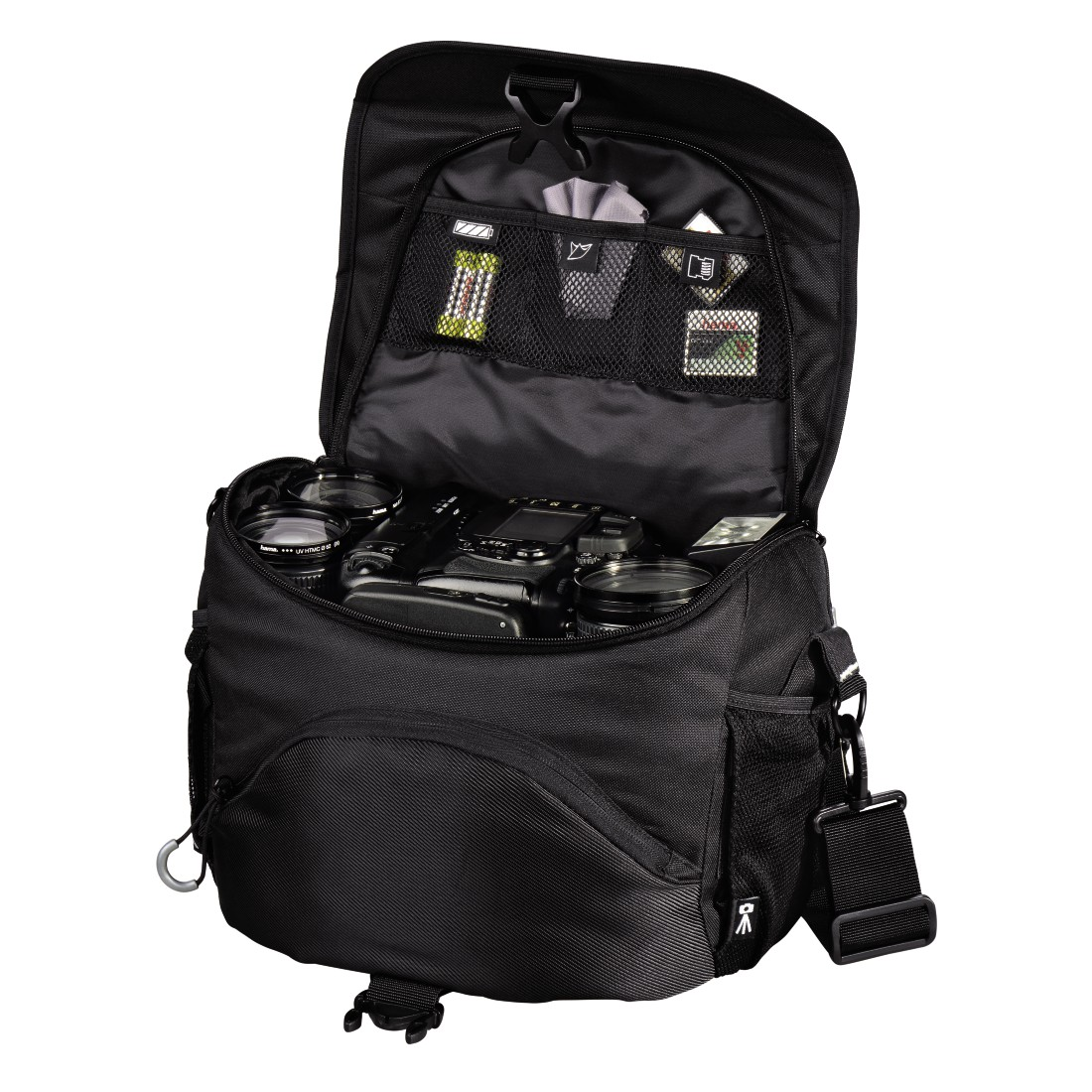 HAMA Crossworld 150 Kameratasche, Schwarz