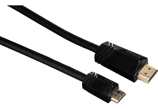 HAMA 125279 CABLE HDMI A/C M/M - Mini-HDMI-Kabel, 1.5 m, 18 Gbit/s, Schwarz