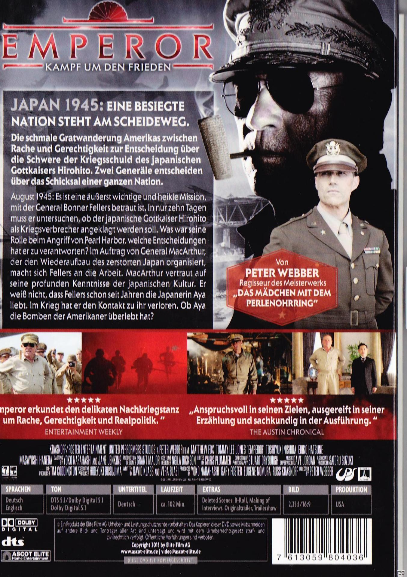 Emperor - Kampf Frieden DVD um