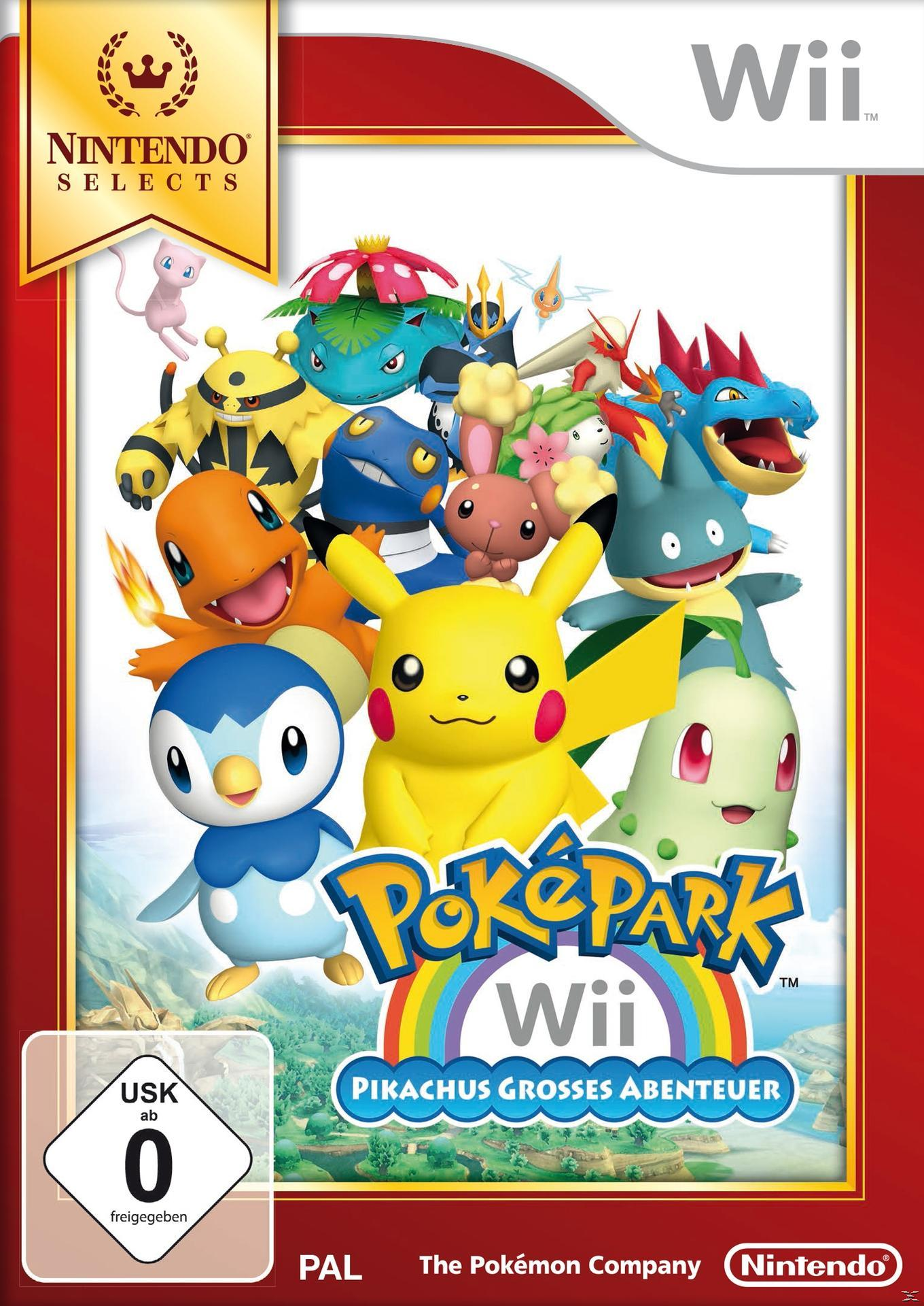 Wii] Selects) Abenteuer (Nintendo großes - Wii: Pikachus PokéPark [Nintendo