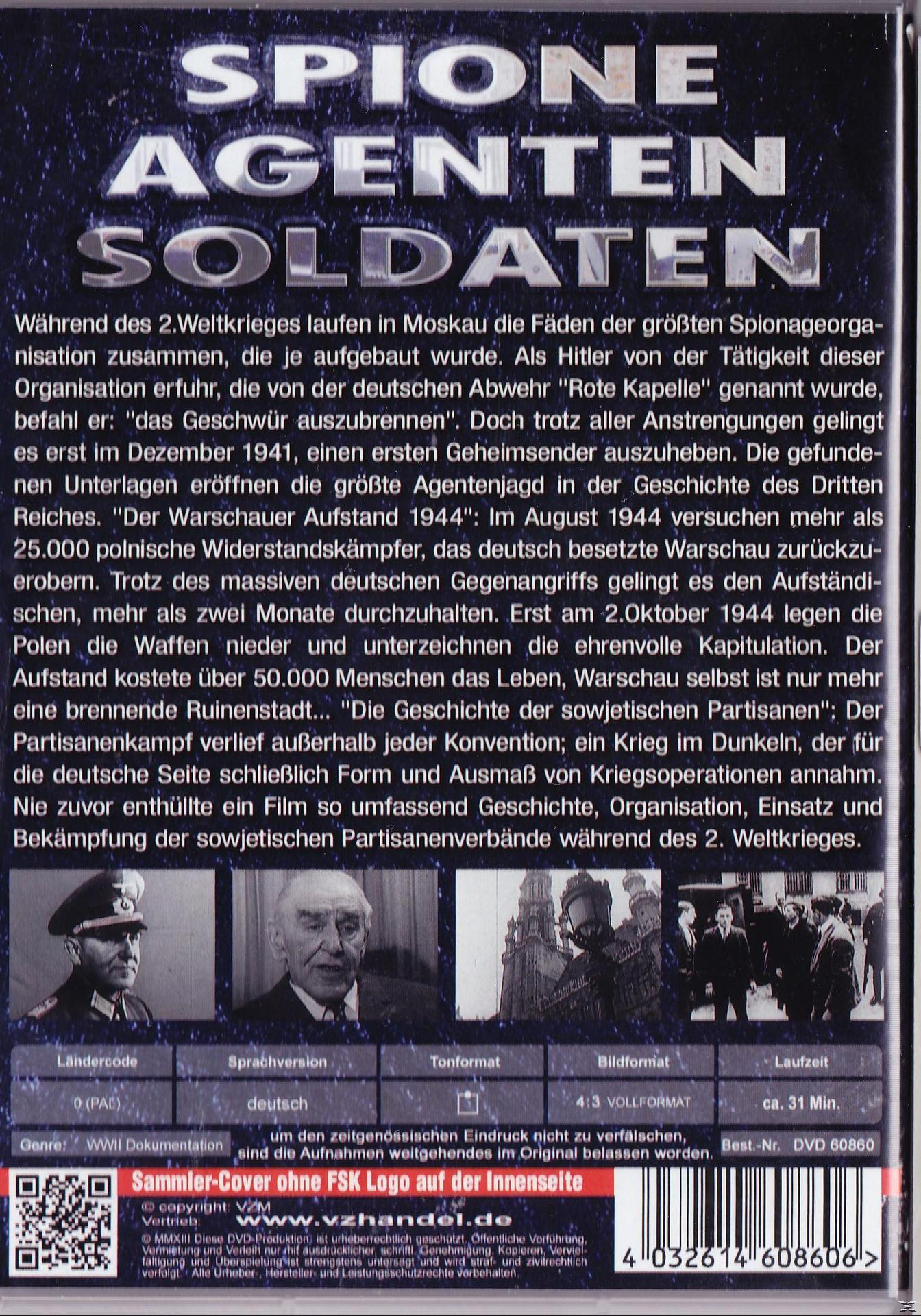 11-SPIONAGERING AGENTEN ROTE SOLDATEN DVD SPIONE KAPE