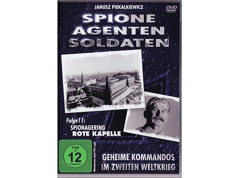 SPIONE AGENTEN SOLDATEN 11-SPIONAGERING ROTE DVD KAPE