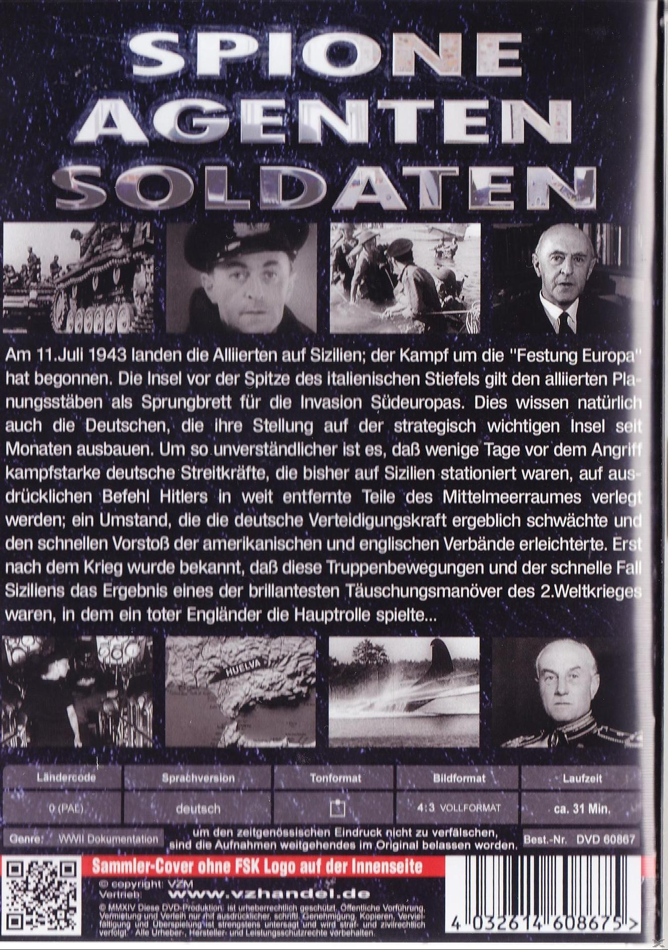 - Soldaten, Martin: DVD Sizilien 18 Alliierten auf der Spione, Landung Folge Agenten, Major