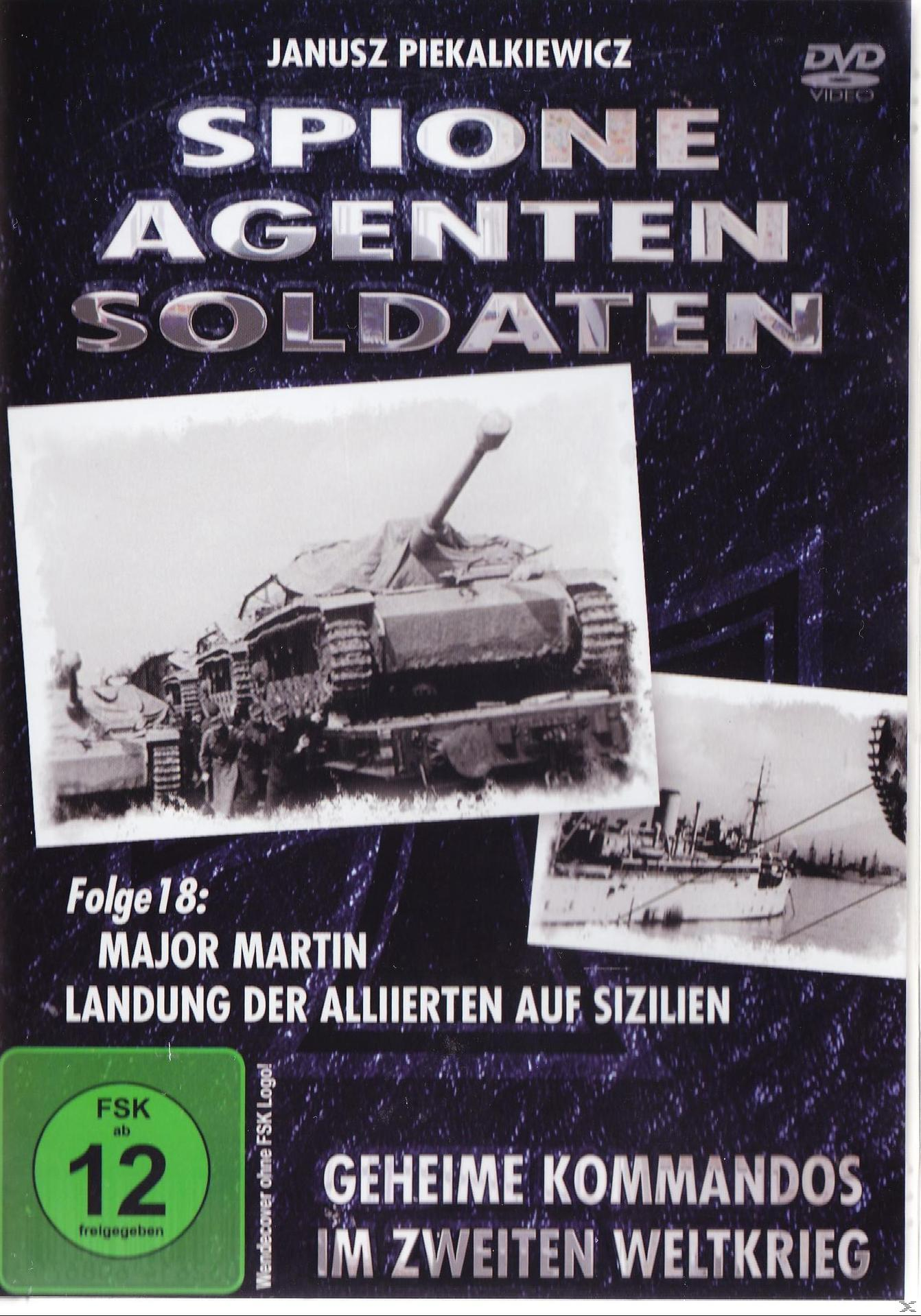 Spione, Agenten, Soldaten, Folge auf 18 Major Landung der Martin: Alliierten - Sizilien DVD