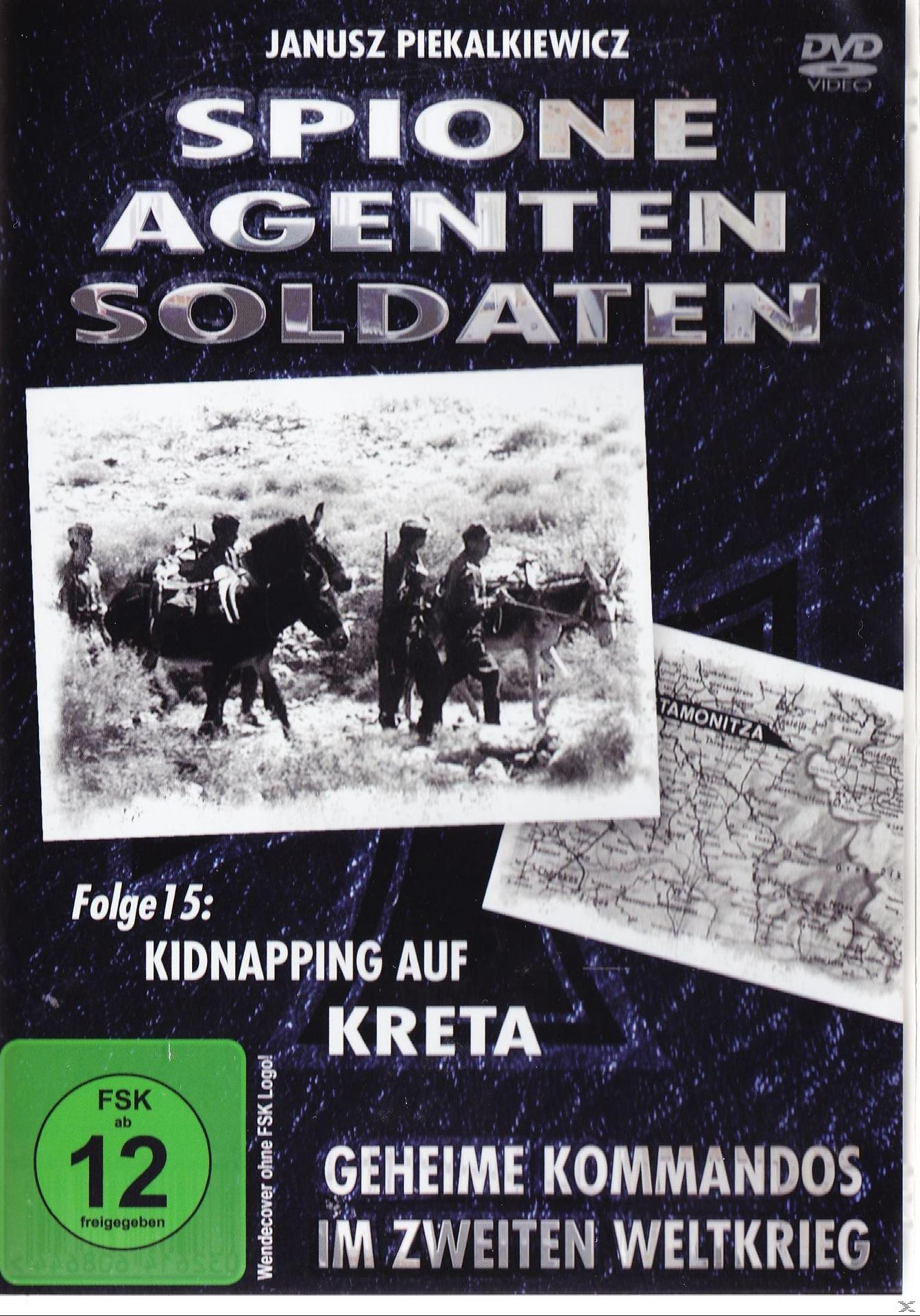 DVD AGENTEN KRET - AUF KINNAPPING SPIONE 15 SOLDATEN