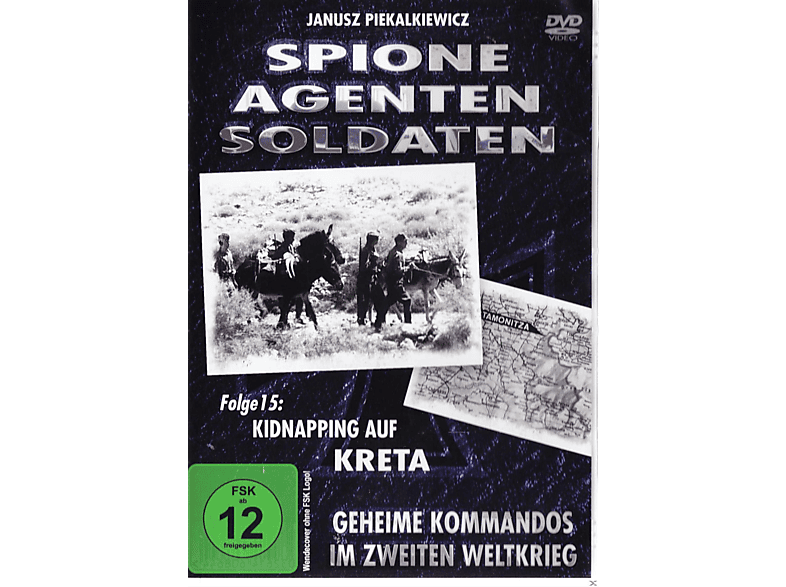 DVD AGENTEN KRET - AUF KINNAPPING SPIONE 15 SOLDATEN