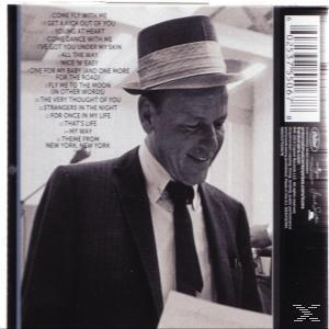 Achterkant van een Frank Sinatra-album.